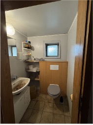 WC im Erdgeschoss