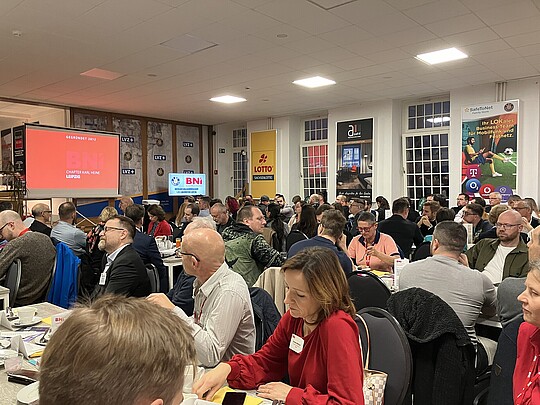 Teilnehmer beim BNI-Gipfeltreffen