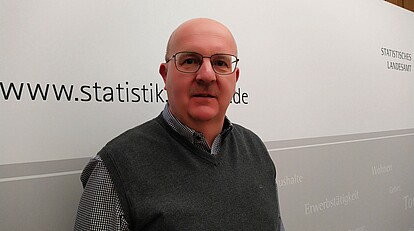 Dr. Wolf-Dietmar Speich vom Statistischen Landesamt des Freistaates Sachsen