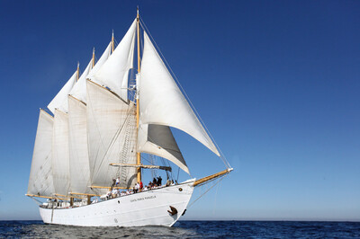 Die „Santa Maria Manuela“ auf dem SACHSEN Sail | © Koslowski Photo