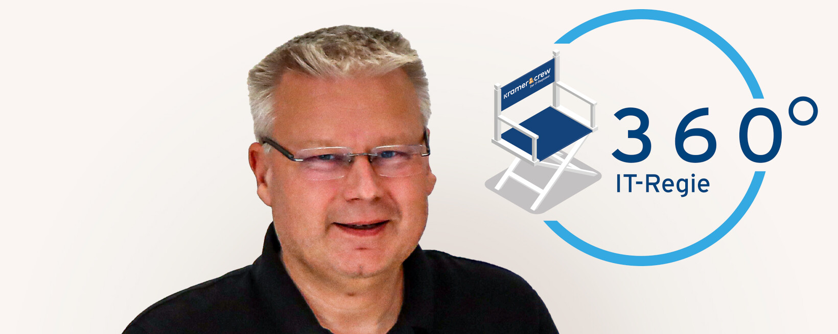 Porträt Elmar Harhoff von Kramer & Crew, 360 Grad IT-Regie