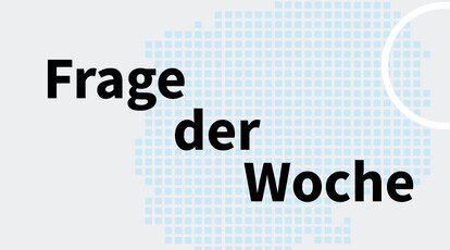Frage der Woche und Logo der IHK