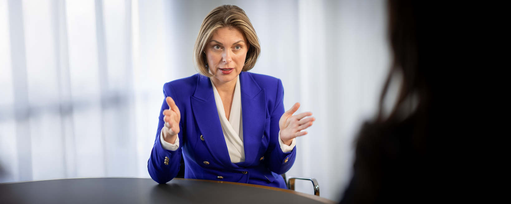 Dr. Helena Melnikov | © DIHK/Trang Vu Dr. Helena Melnikov, Hauptgeschäftsführerin DIHK